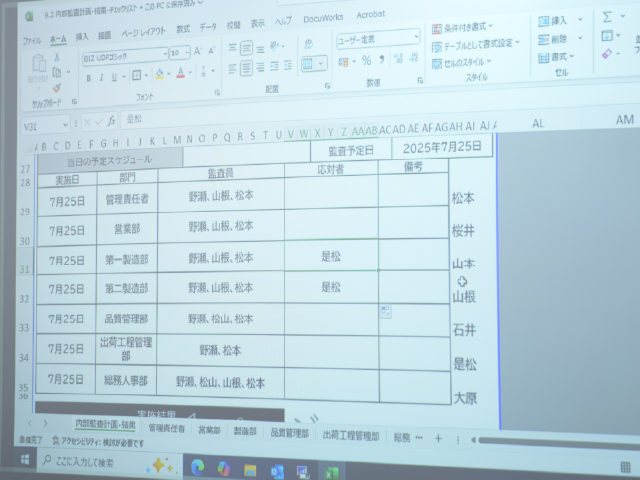 ISO9001内部監査3