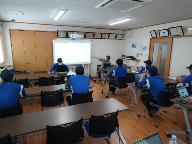2025年8月27日ISO9001研修の様子