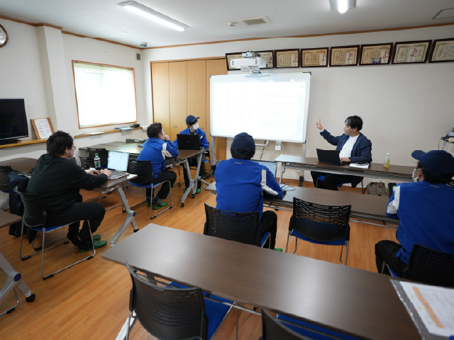 11月6日BCP(事業継続計画)策定研修の様子